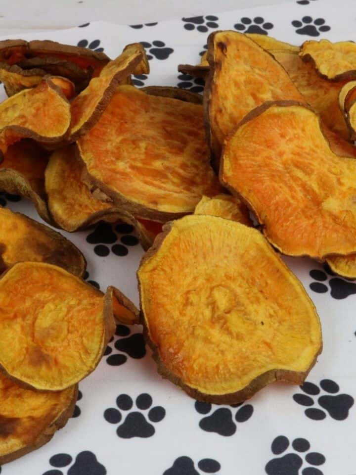 Air Fryer Chicken Sweet Potato Dog Chews Recipe