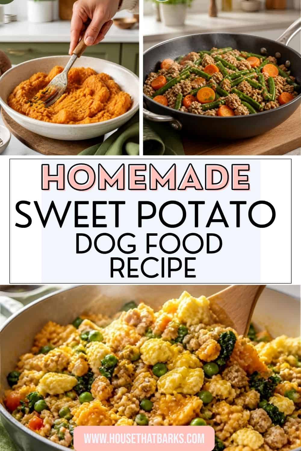 Homemade Sweet Potato Dog Food Recipe