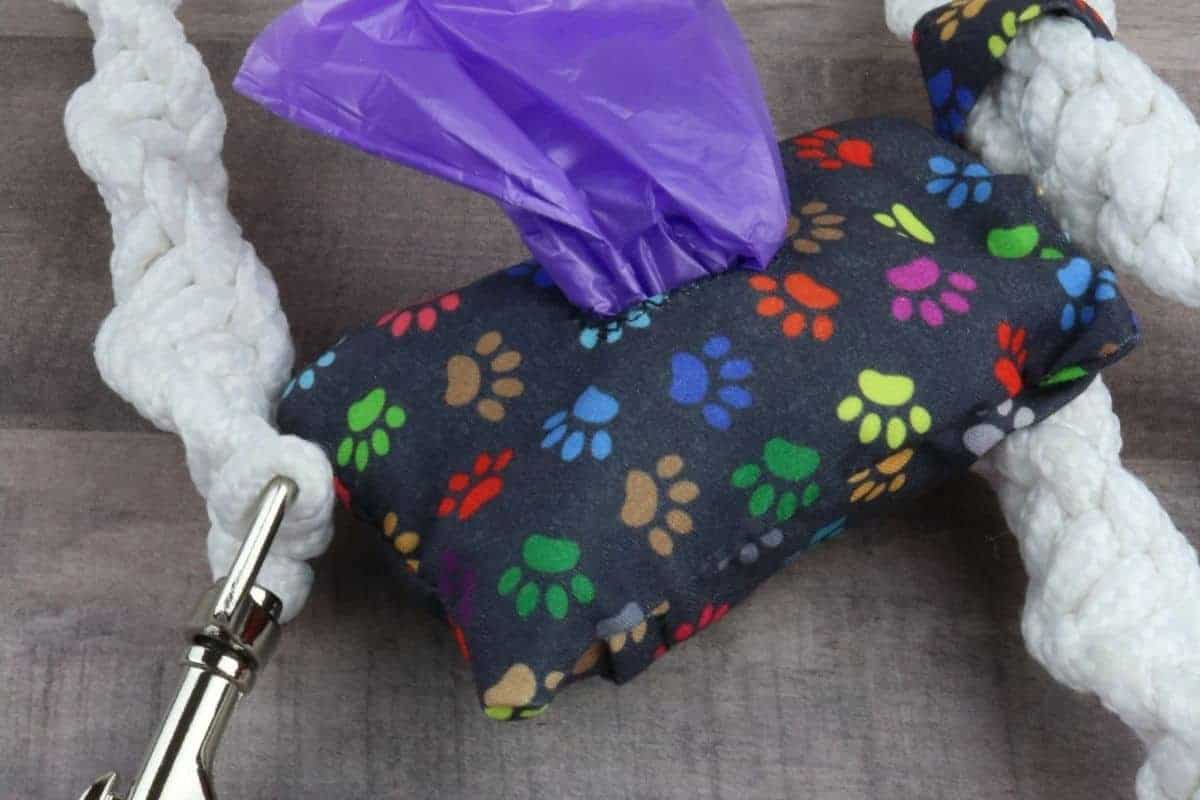 DIY Dog Poop Bag Dispenser