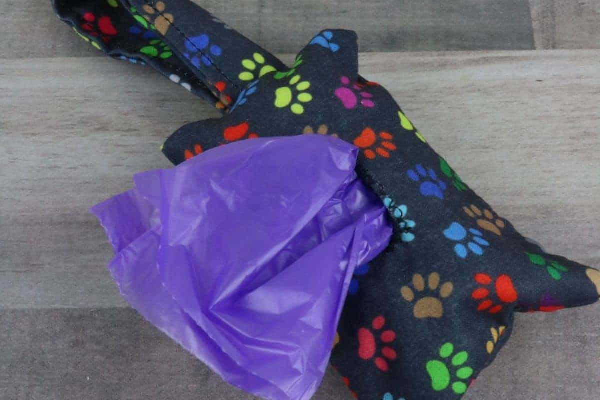 DIY Dog Poop Bag Holder Sewing