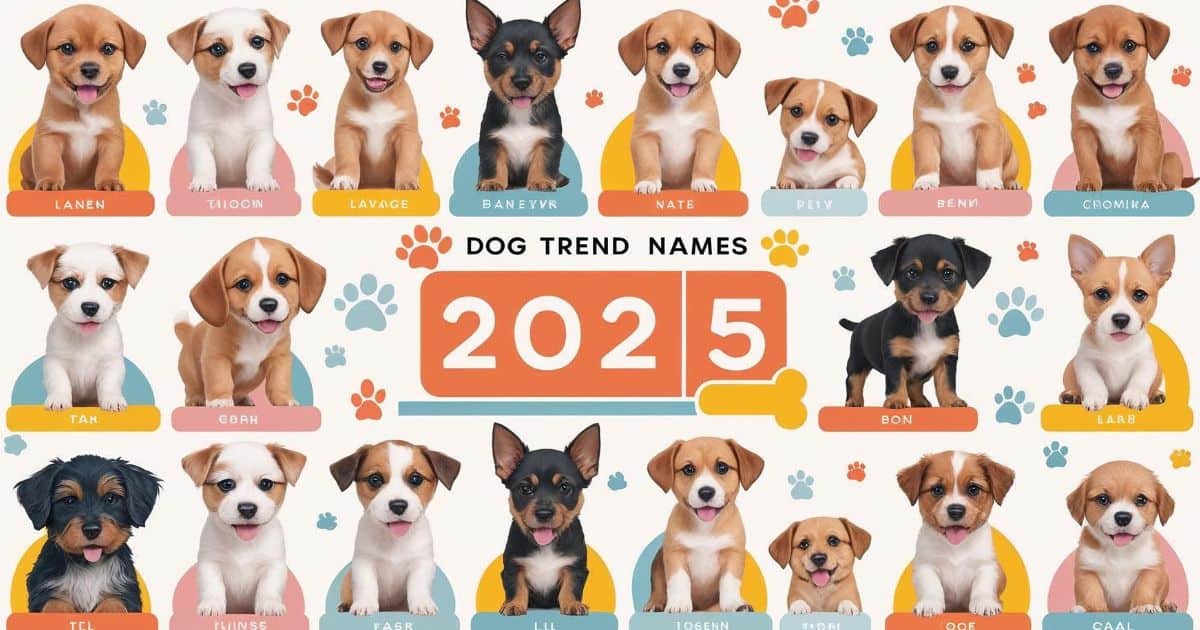 2025 Dog Names Trends - House that Barks