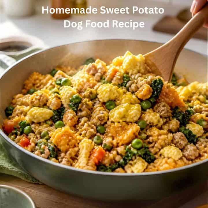 Homemade Sweet Potato Dog Food Recipe