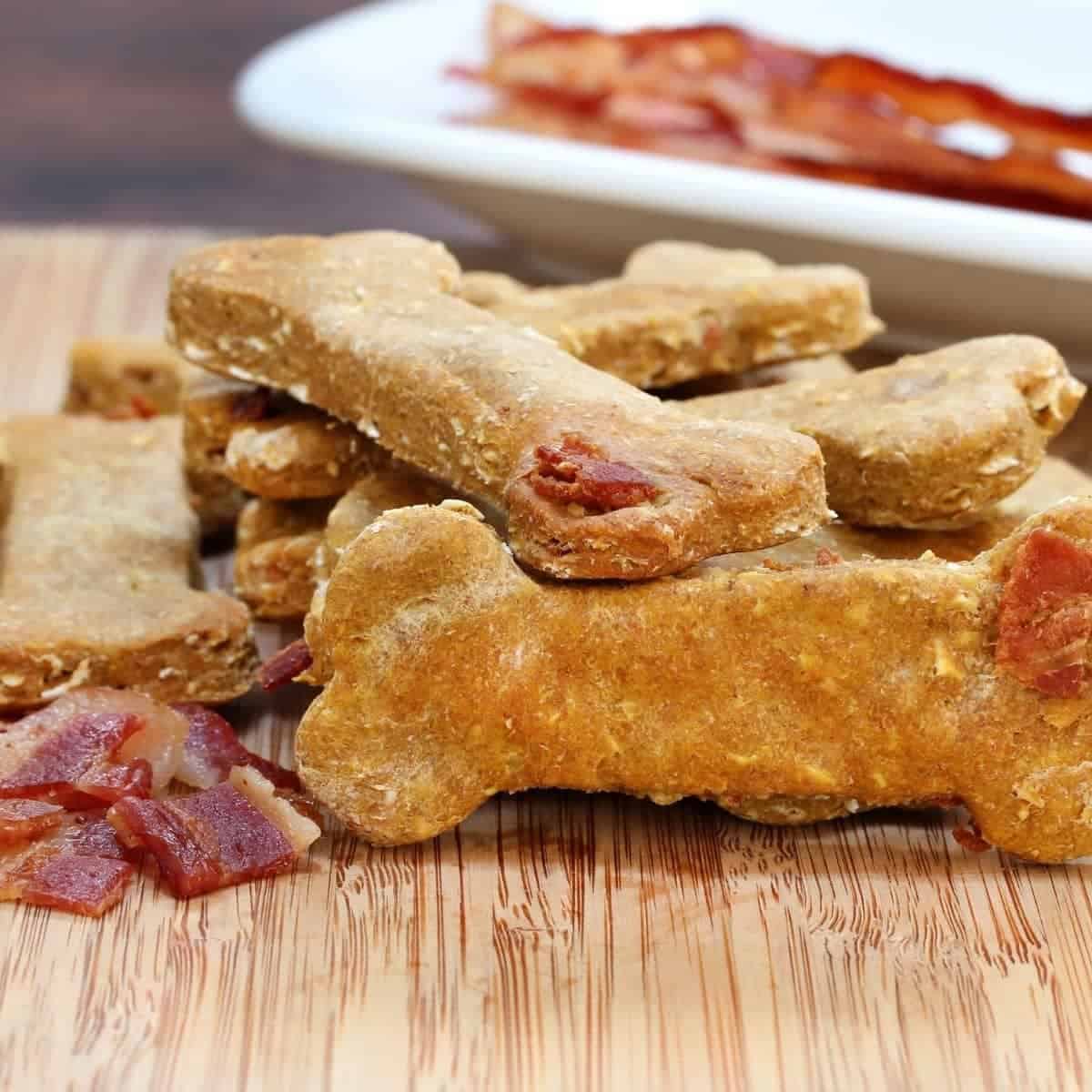 Callie's Peanut Butter Bacon Dog Biscuits