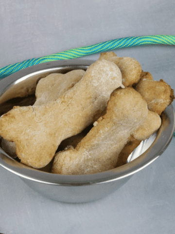 banana ginger dog treats