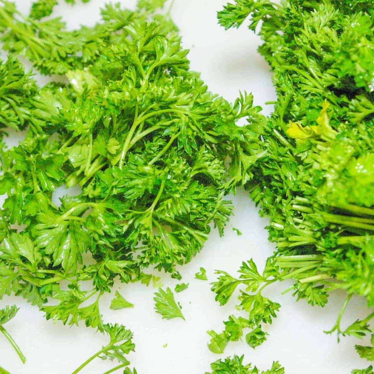 cut parsley
