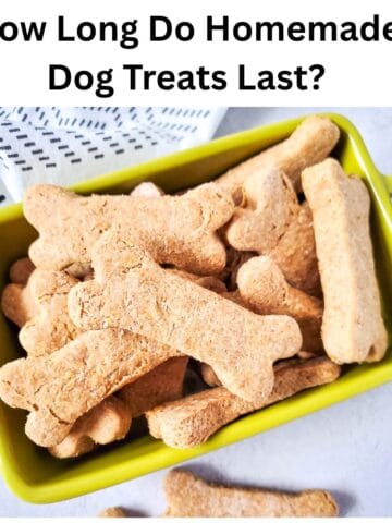Homemade Dog Treats Last