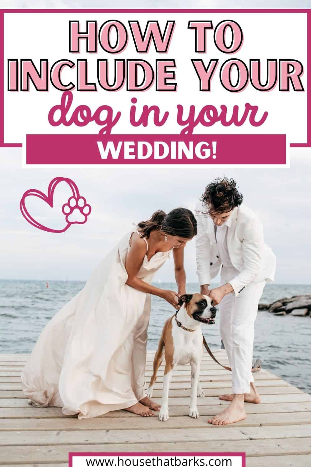 include your dog in your weddings