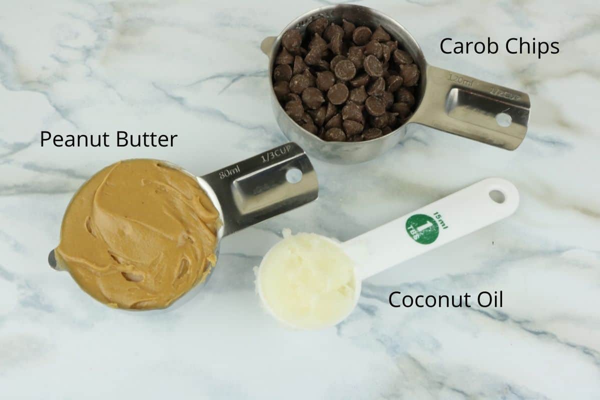 ingredients peanut butter cups for dogs
