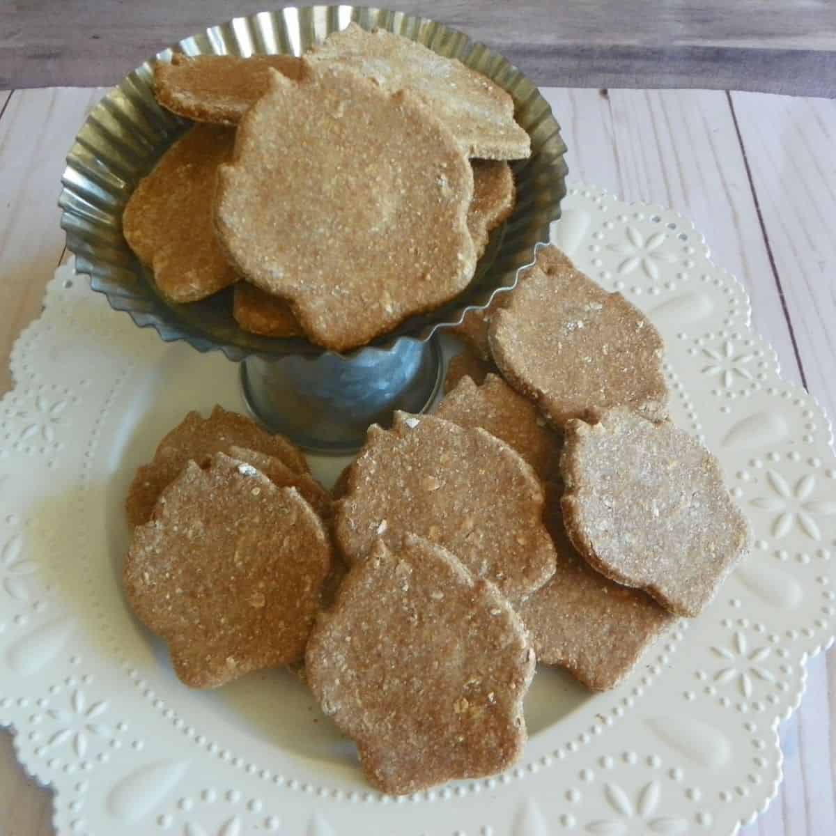 oats and bone broth dog treats