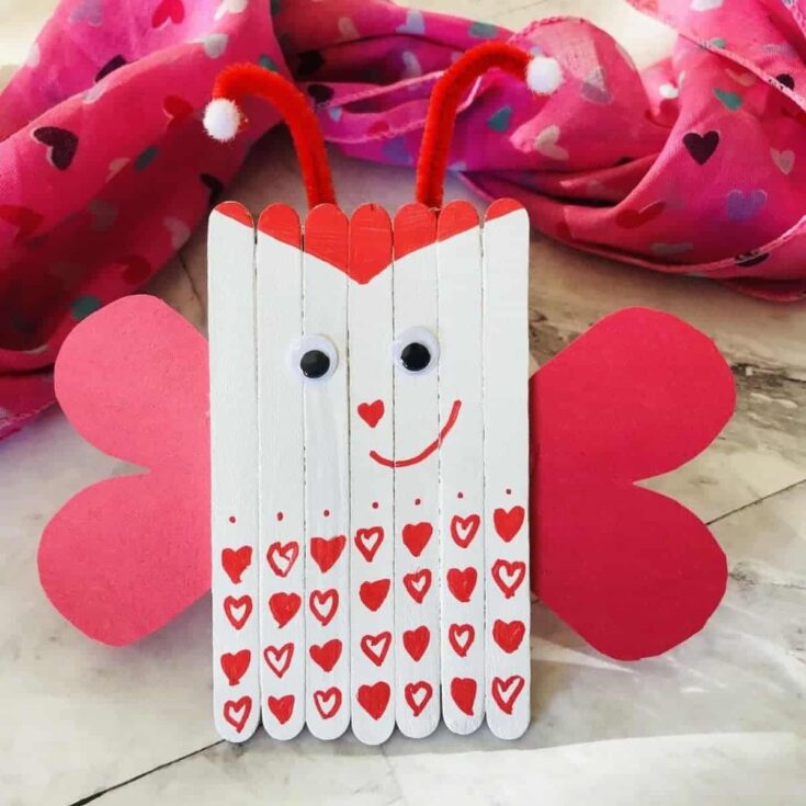 15 Minute Crafts: Popsicle Stick Love Bugs