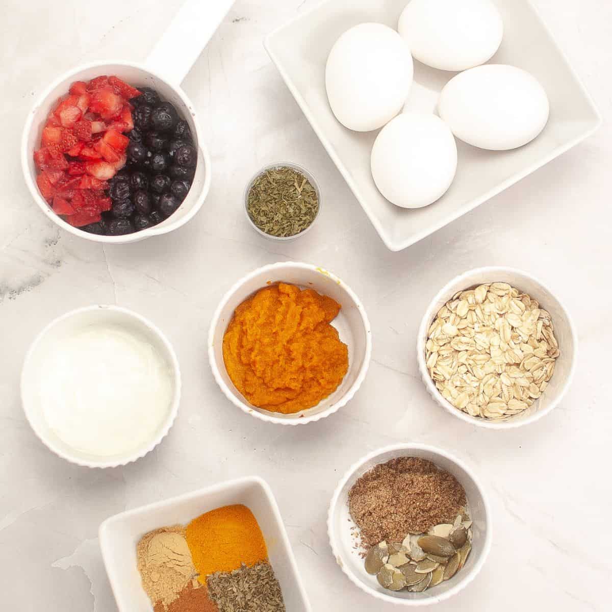 Puppy Fritattas Ingredients