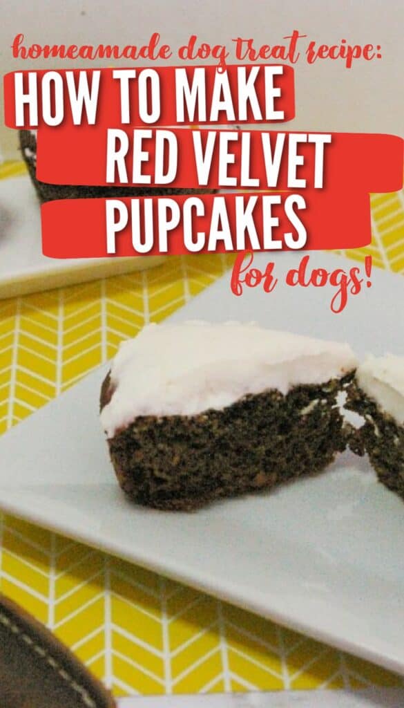 Red Velvet Pupcakes for Dogs