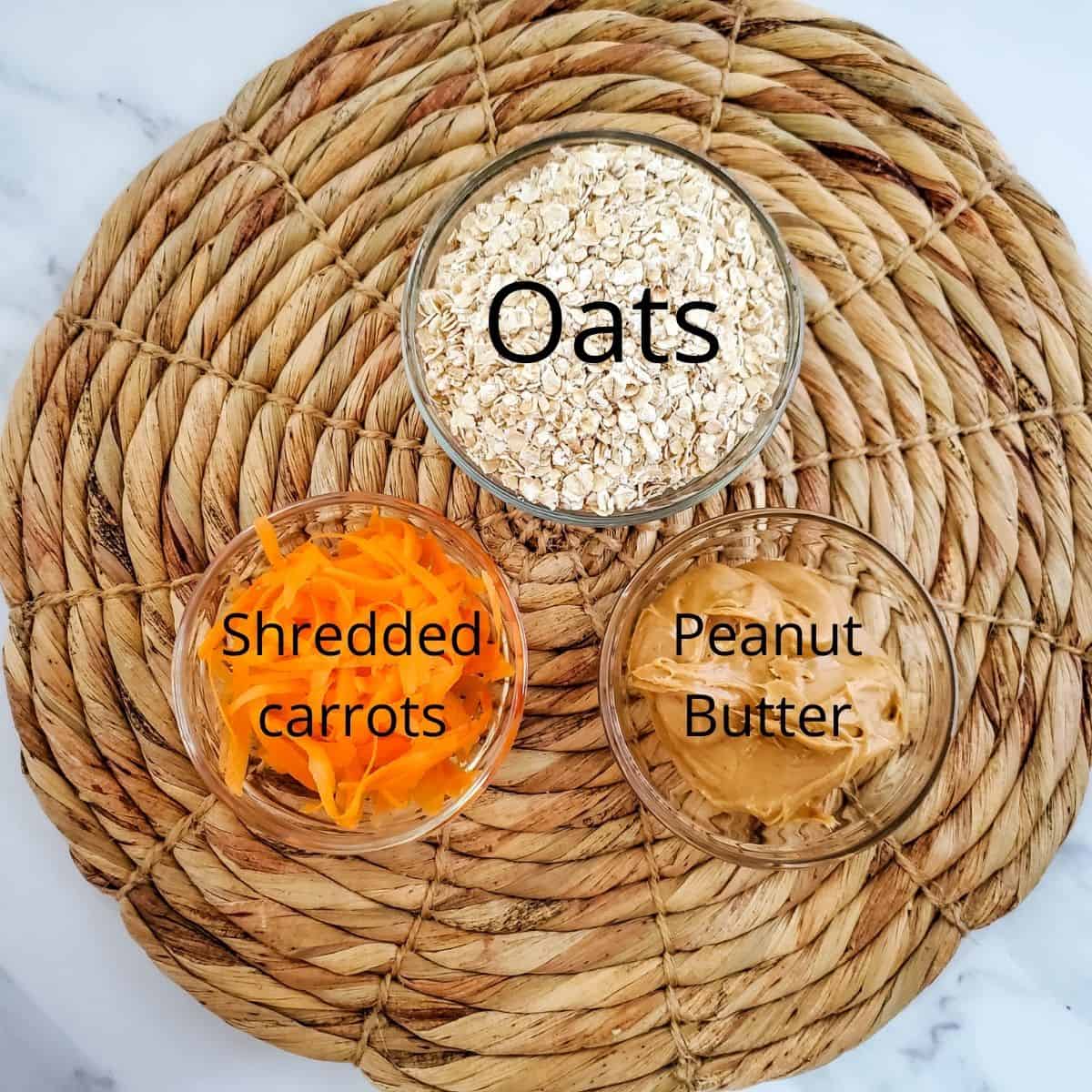 supplies carrot and oatmeal dog treats